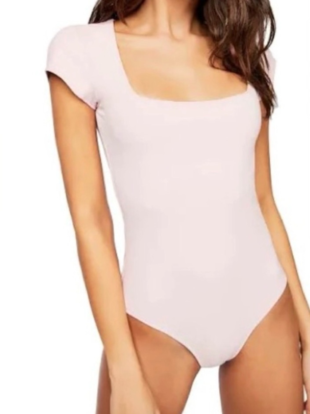 Free People Bodysuit Intimately Square Eyes